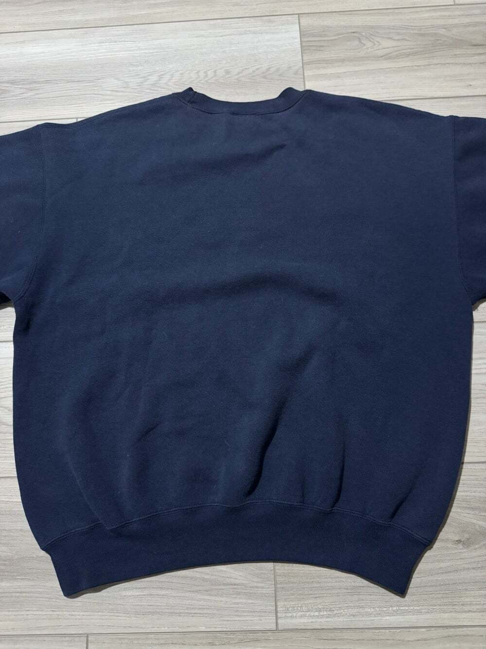 Vintage 90s Napa Valley A Grape Place Crewneck Sweatshirt Navy Wine Country L - Picture 9 of 10